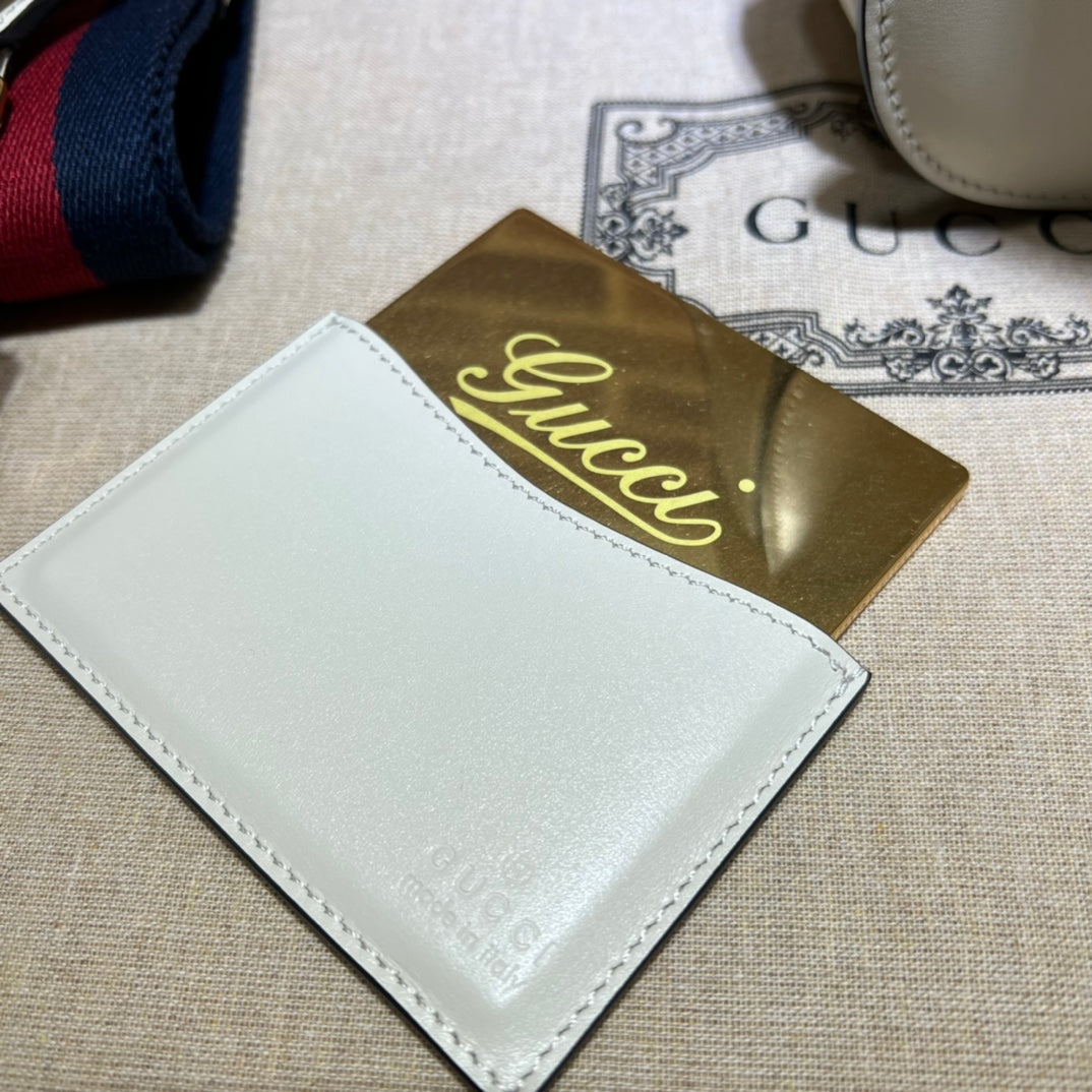 ＧＣＣＩBAMBOO 1947 SMALL BAG WHITE