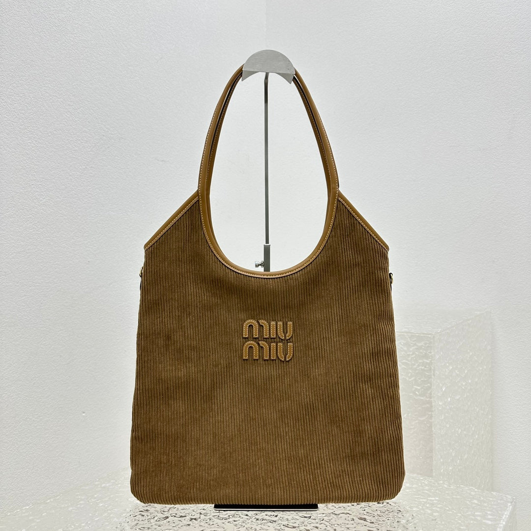 ＭＩ ＭＵ IVY CORDUROY BAG CINNAMON