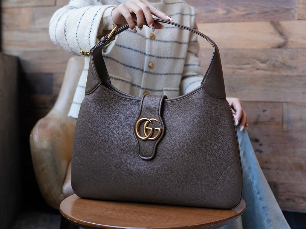 ＧＣＣＩAPHRODITE MEDIUM SHOULDER BAG DARK BROWN