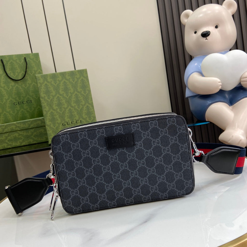 ＧＣＣＩGG BLACK SMALL SHOULDER BAG