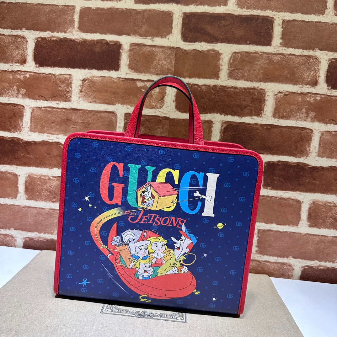 ＧＣＣＩKIDS X J E T S O N S ALL-OVER PRINTED TOTE BAG