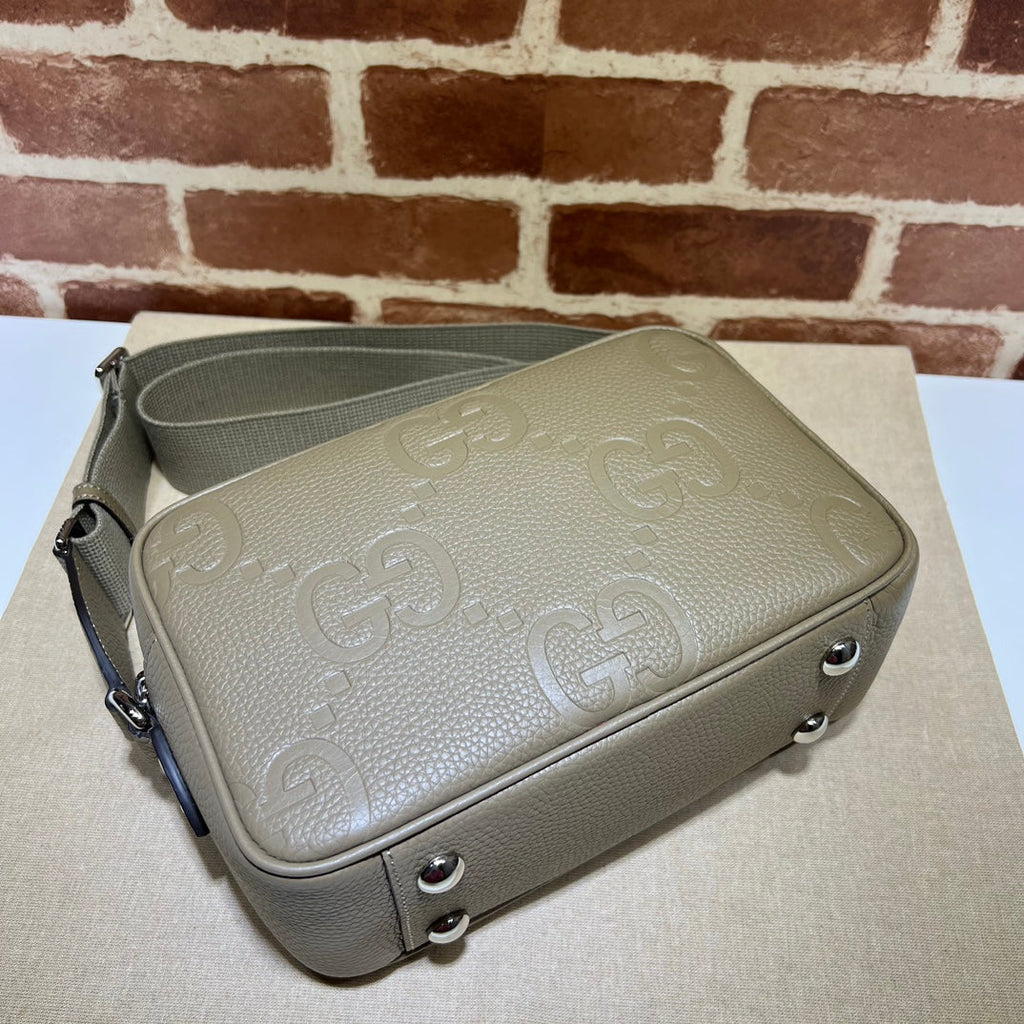 ＧＣＣＩMEN INTERLOCKING G CROSSBODY BAG BEGIE
