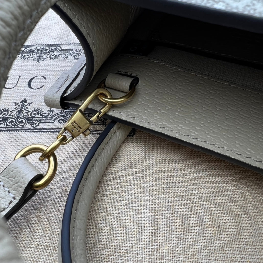 ＧＣＣＩDENIM GG MONOGRAM TOTE BAG BEGIE
