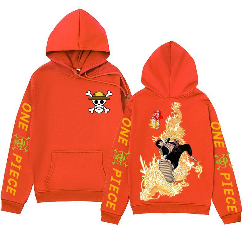 Anime Hoddies King of the Sea Sweater One Piece Anime Hoodie Catch Coat