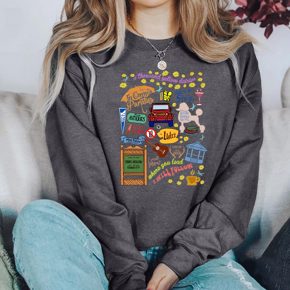 Girls Sweatshirt Stars Hollow Hoodie