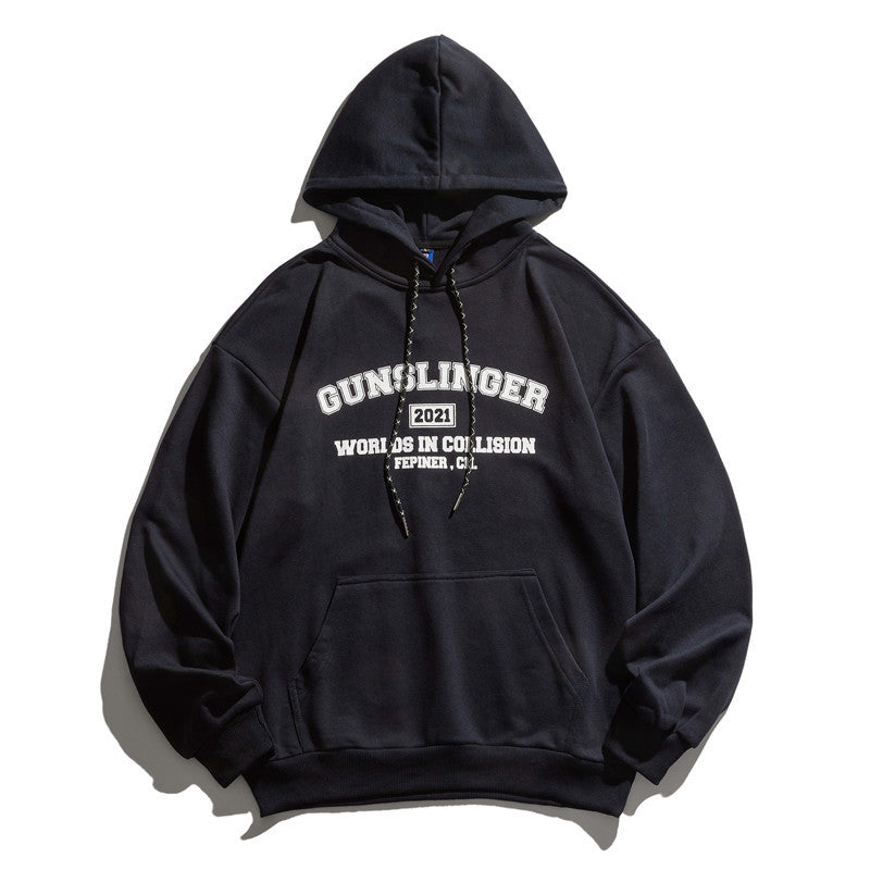 Men's Graphic Hoodies Men's Autumn Printed Hoodie Men's