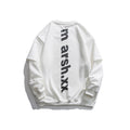 Crew Neck Sweatshirts for Men Men's Clothing Autumn Printed round Neck Short Sleeve Hoodie Male Student Pullover