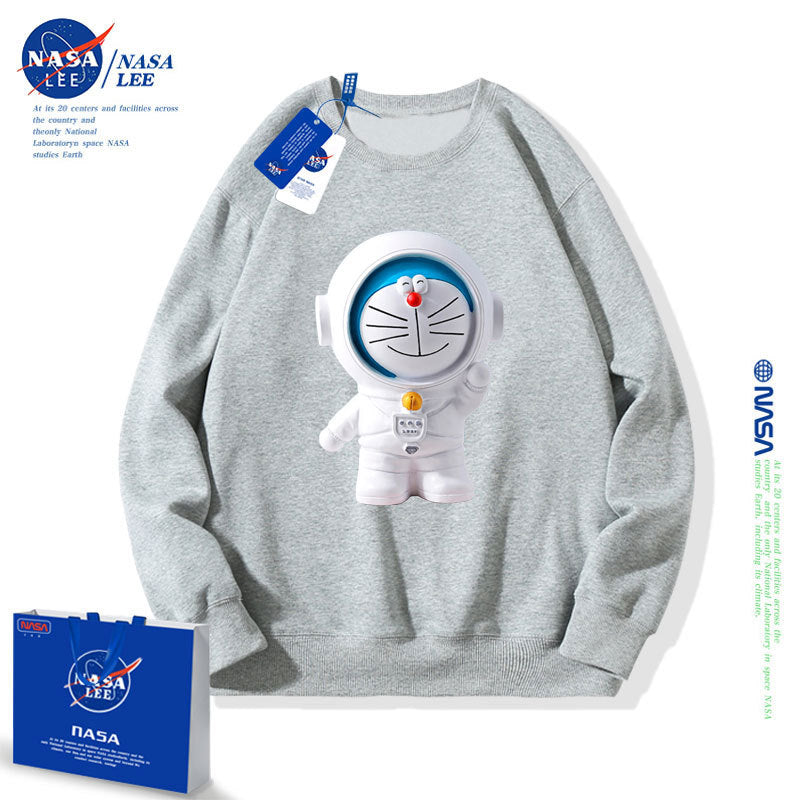 Nasa Children Hoodie Nasa Sweater Children 'S Autumn Loose Round Neck