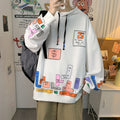 Men's Hoodie Loose Print
