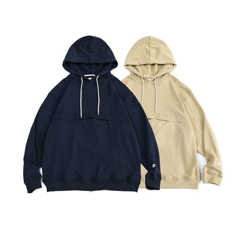 Men's Graphic Hoodies Men's Autumn Pocket Sweatshirt Male Student Hooded Top