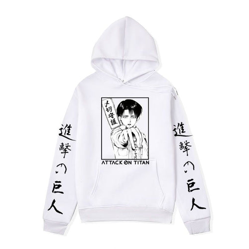 Anime Hoddies Cross-Border Men's Clothing Japan Anime Sweater Attack on Titan Attack on Titan Hoodie Autumn and Winter Men's