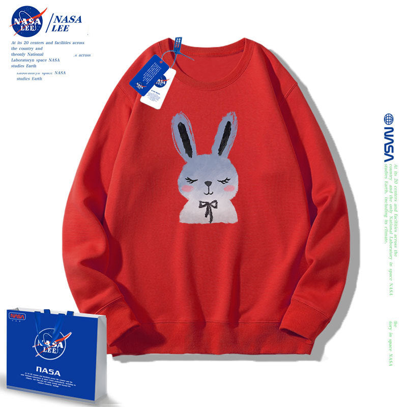Nasa Children Hoodie Nasa Joint Round Neck Sweater Spring And Autumn