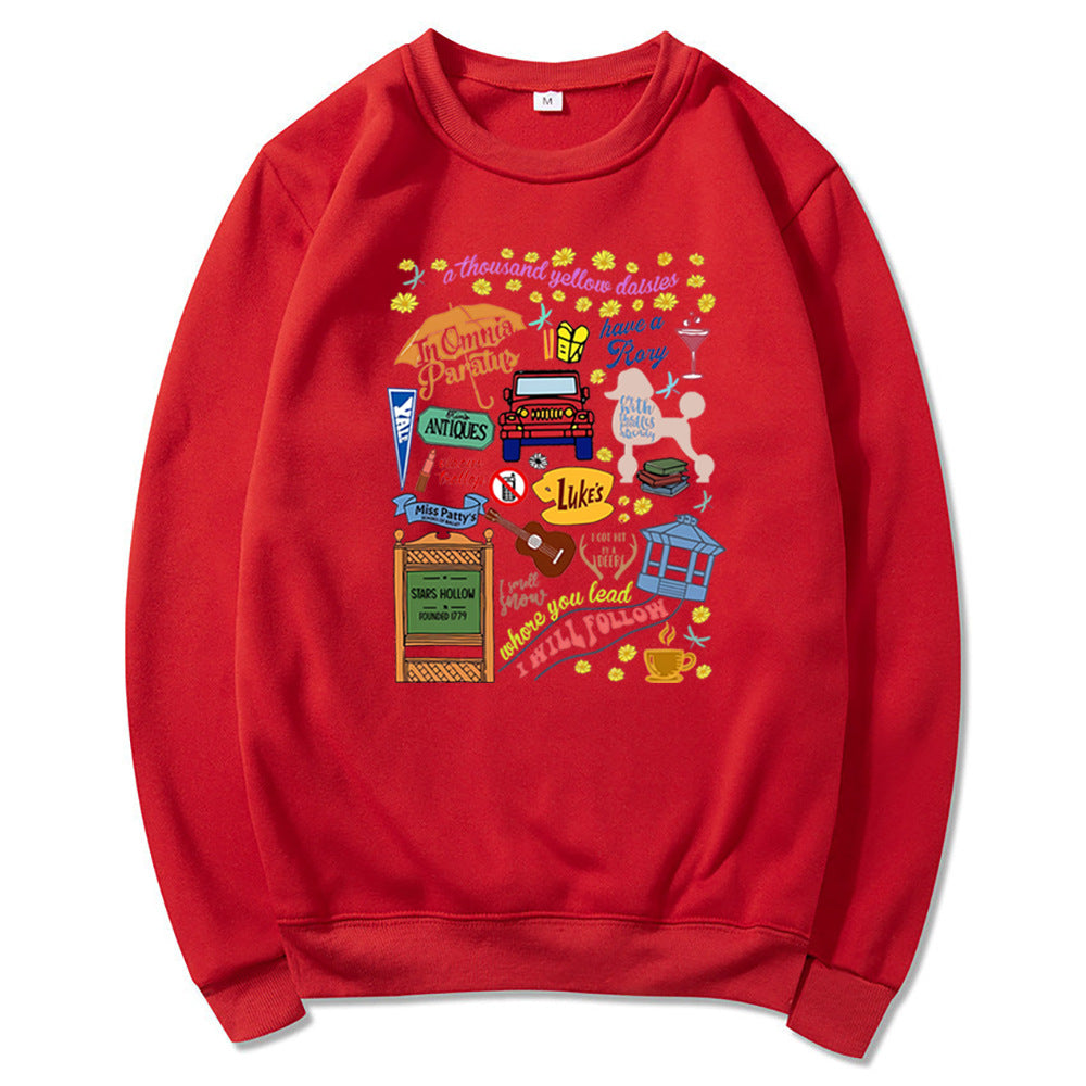 Girls Sweatshirt Stars Hollow Hoodie
