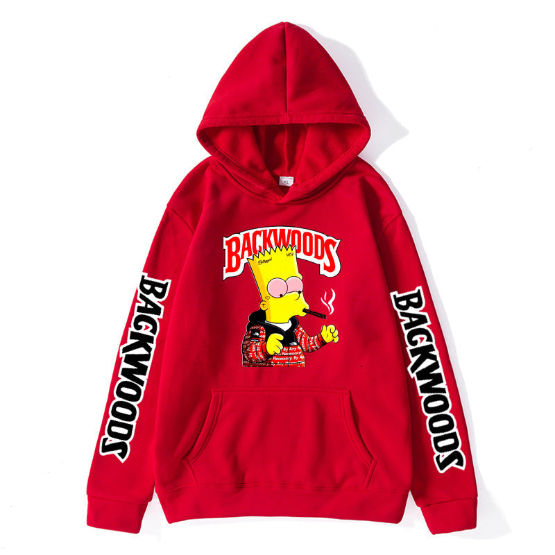 Anime Hoddies Anime Simpson Anime Sweater Backwoods Peripheral Hoodie