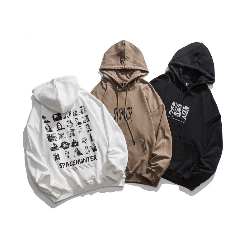 Men's Graphic Hoodies Men's Autumn Clothing Men's Casual Jacket