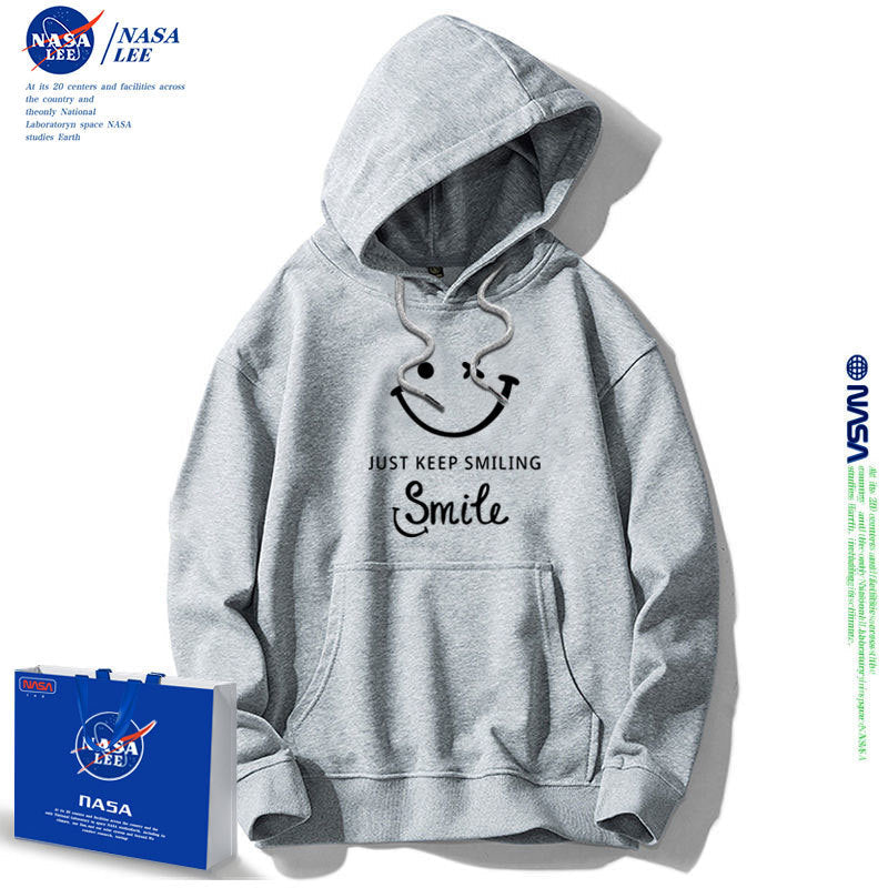 NASA Children Hoodie NASA Children's Spring and Autumn Clothing Hoodie Baggy Coat