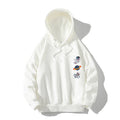Men's Hoodie Cartoon Printed Jacket Casual