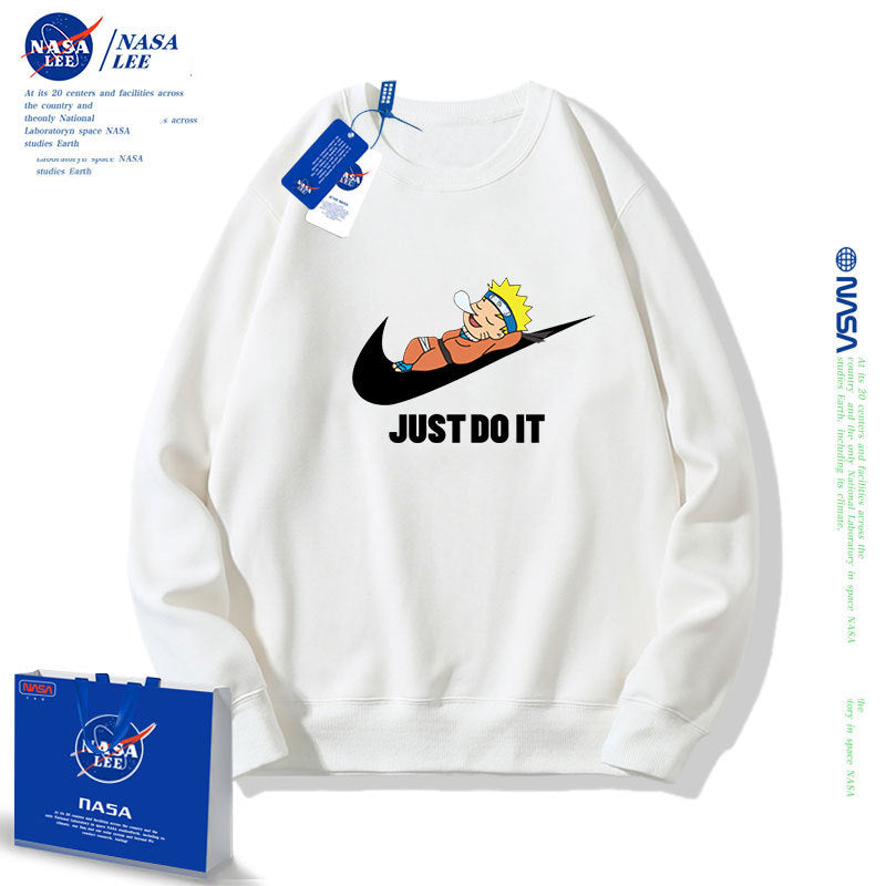 Nasa Children Hoodie Nasa Children'S Round Neck Sweater Spring And Autumn Loose