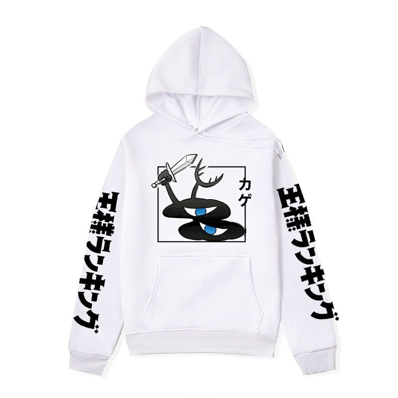 Anime Hoddies King Kake Anime Hoodie Fleece Hoodie