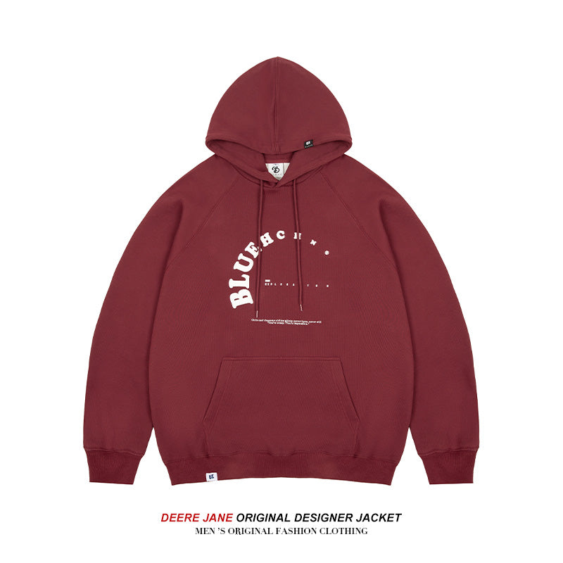 Men Pullover Hoodie Spring Sweater Men's Loose All-Match Casual