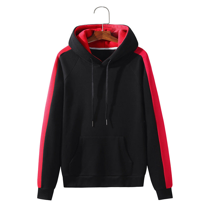 MEN'S Hoodie Raglan Sleeve Loose Multicolor