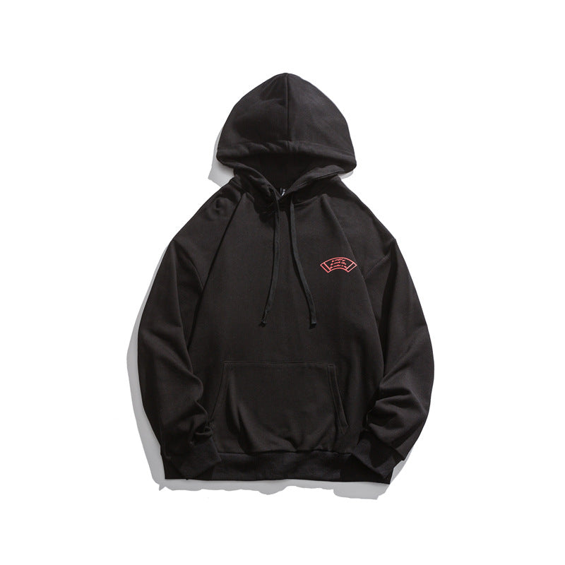 Mens Graphic Hoodies Men's Clothing Autumn New Reported Printed Hoodie Men's