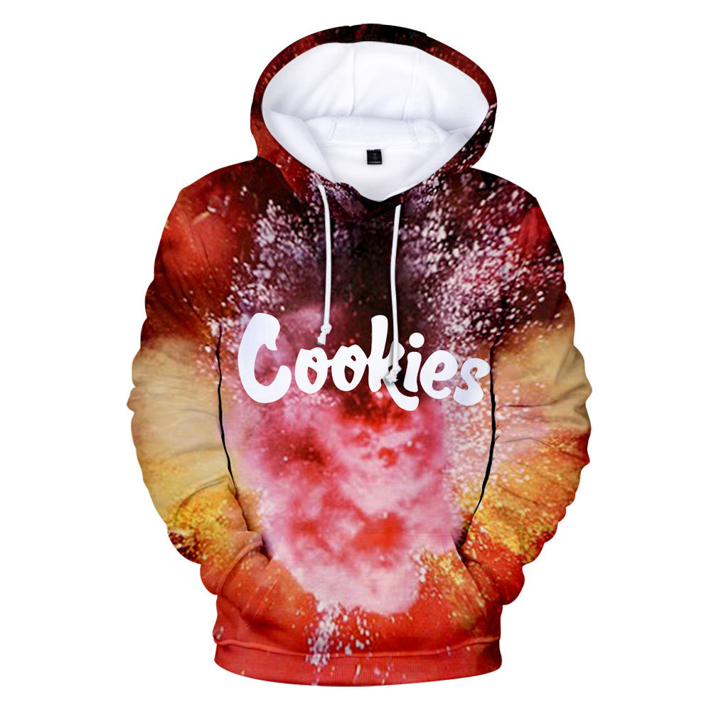 Cookies Hoodie Colorful Digital Printing Hooded