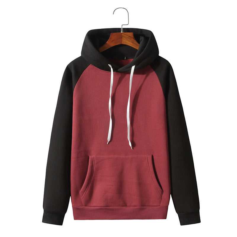 MEN'S Hoodie Raglan Sleeve Pullover