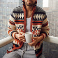 Baja Hoodie Zipper Cardigan Outerwear Long Sleeve Lapel