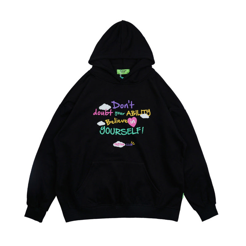 Man Fall Outfits Sweater Men's and Women's Hip-Hop Fashionable Brand BF Design Hoodie Top