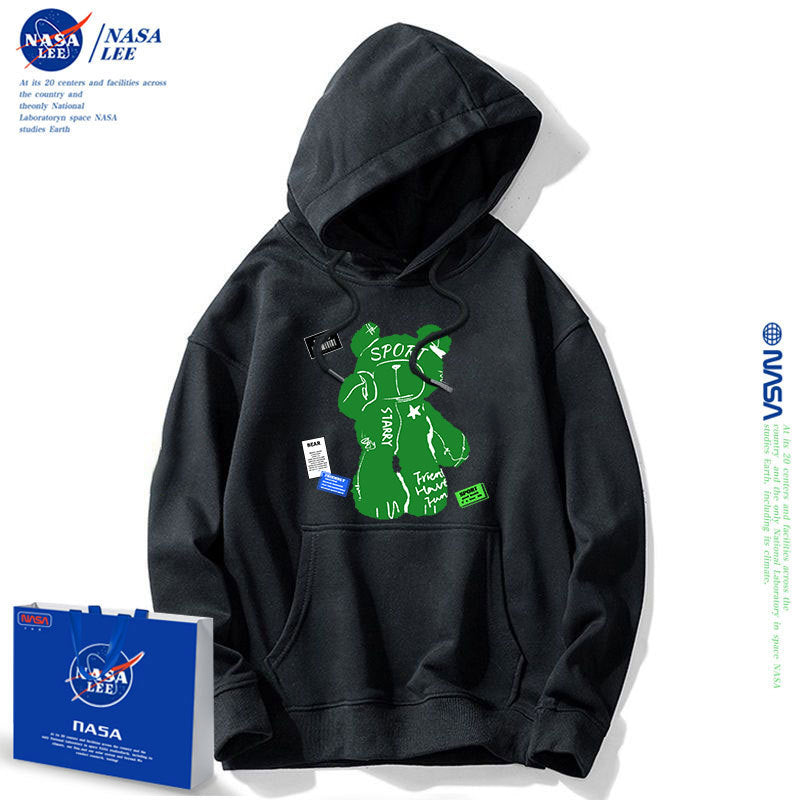 Nasa Children Hoodie Nasa Children'S Spring And Autumn Clothing Hooded Sweater Loose