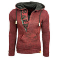Baja Hoodie Sweater Hooded Pullover Long Sleeve Sweater