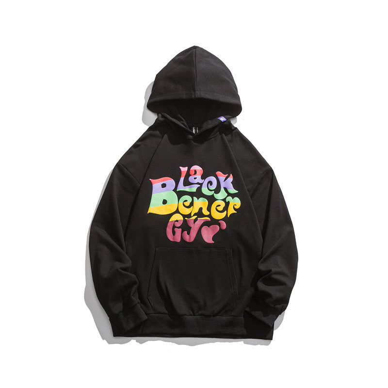 Men's Graphic Hoodies Men's Autumn Loose Hooded Casual Sweater