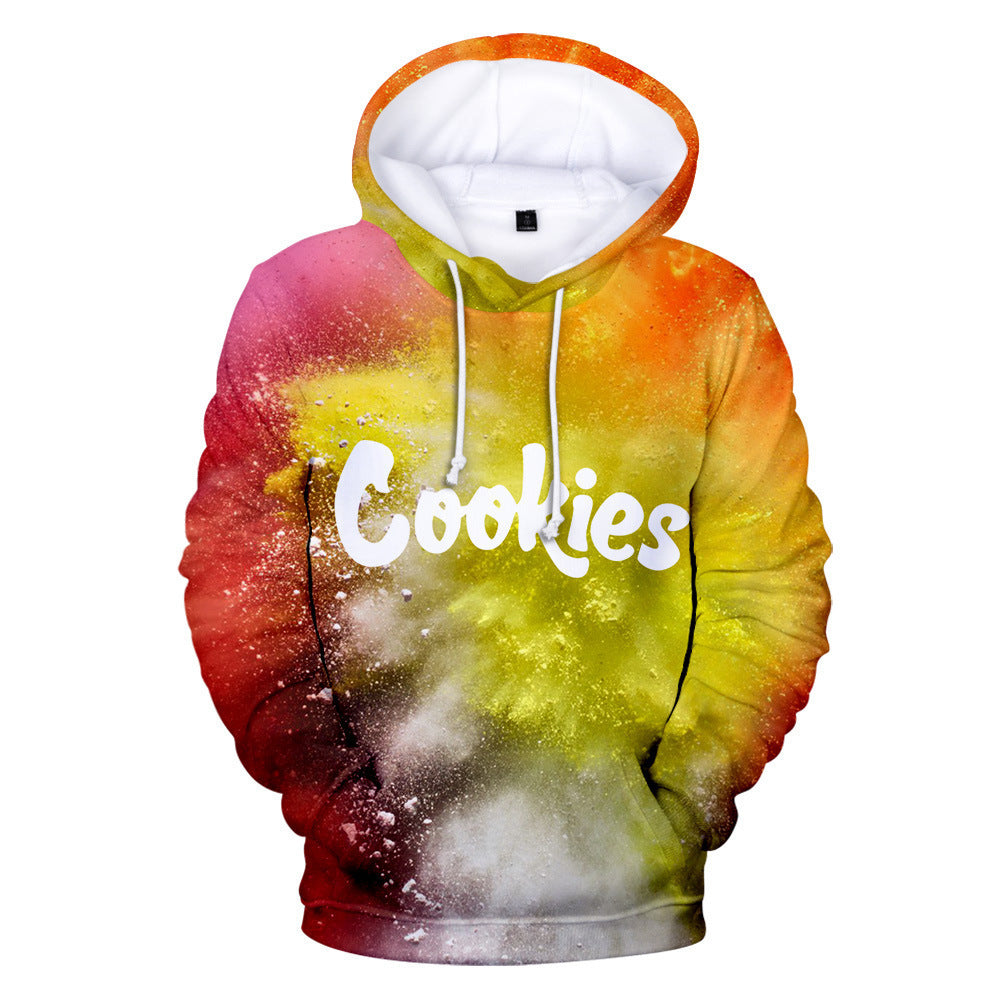 Cookies Hoodie Colorful Digital Printing Hooded