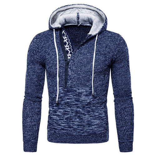 Baja Hoodie Solid Color Hooded Sweater