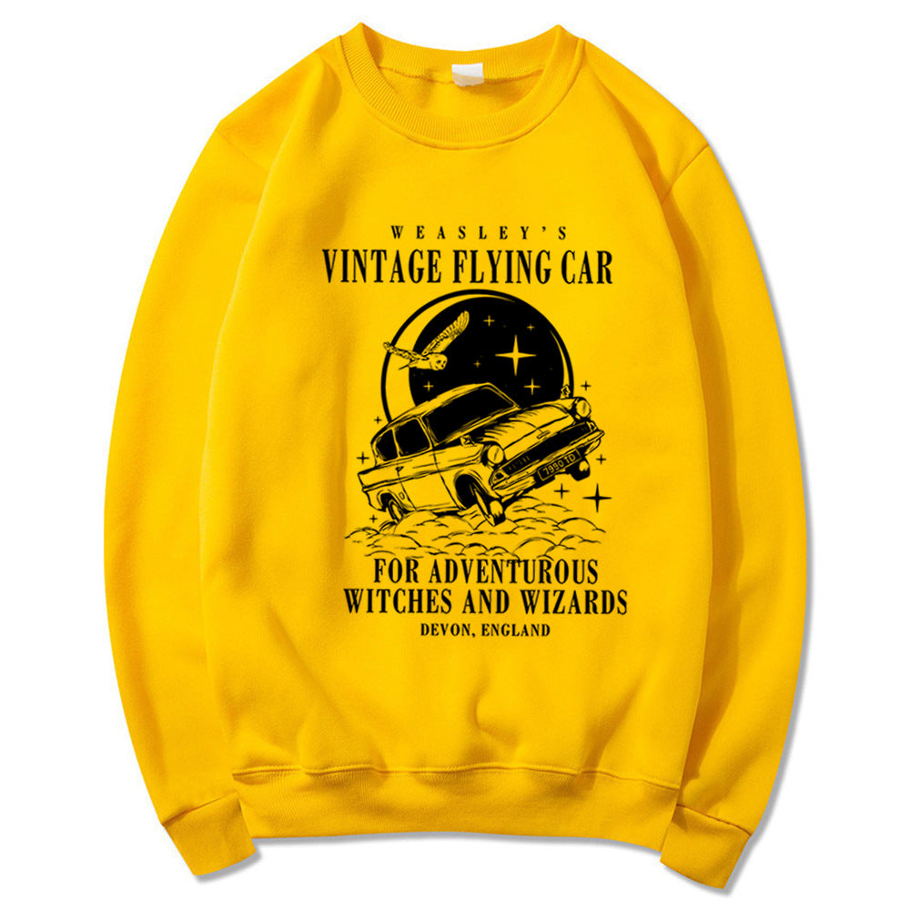 Flying Cars Crewneck Sweatshirt Hoodie