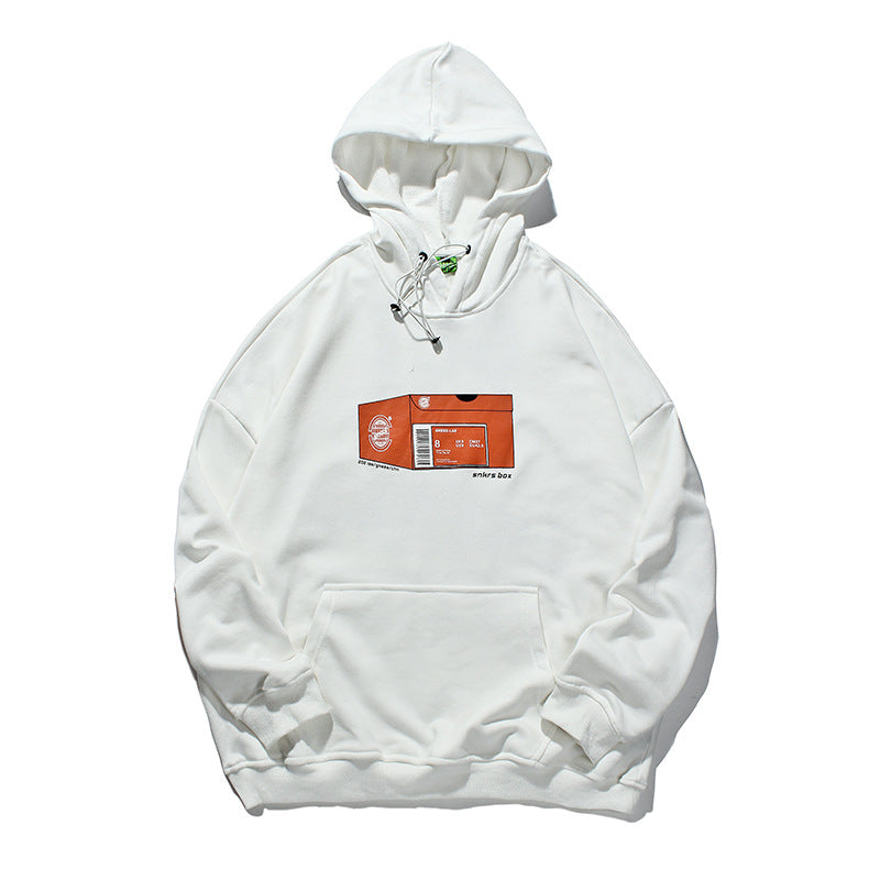 Men's Graphic Hoodies Men's Autumn Printing Hooded Long Sleeve Top Men's