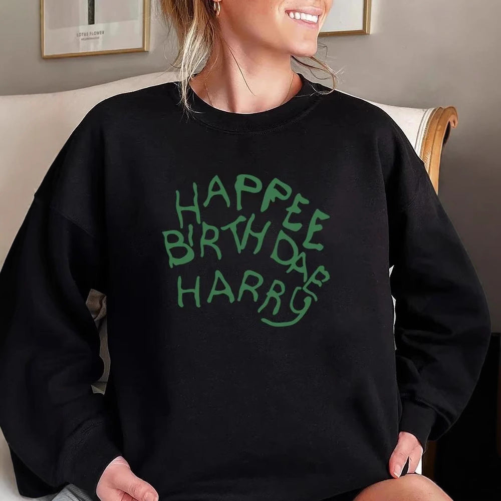 Hoodies Happee Birthdae Harry Magic