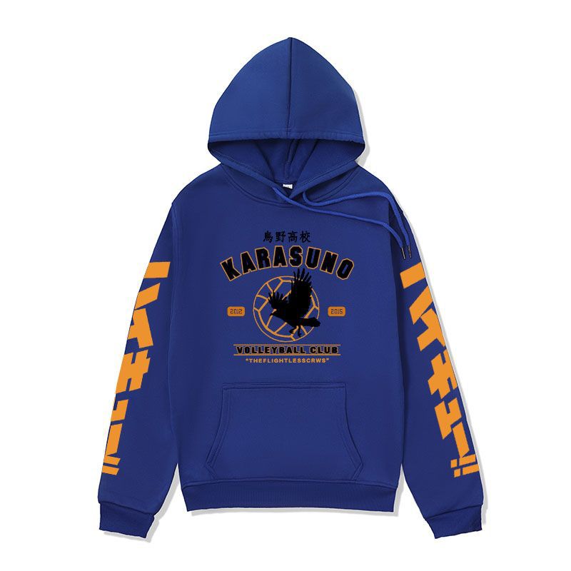 Anime Hoddies Volleyball Junior Series Sweater Spring and Autumn Street Fashion Hoodie Coat