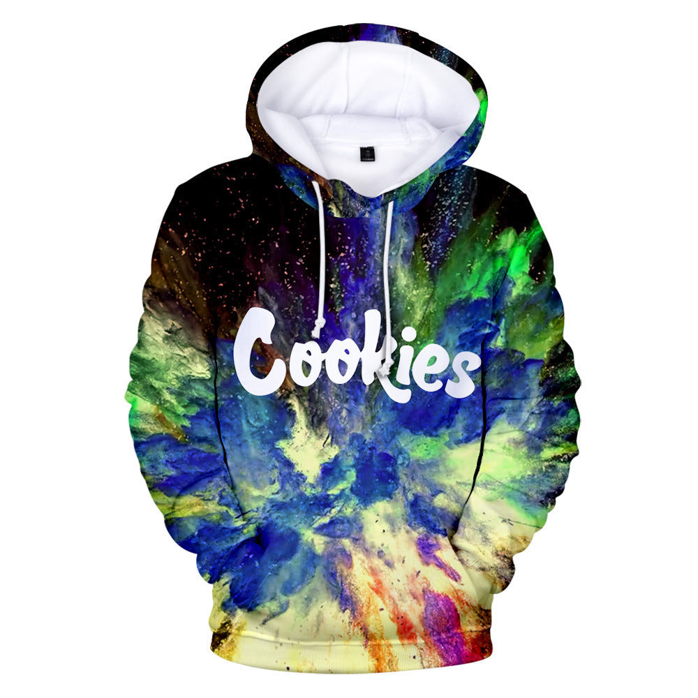 Cookies Hoodie Colorful Digital Printing Hooded