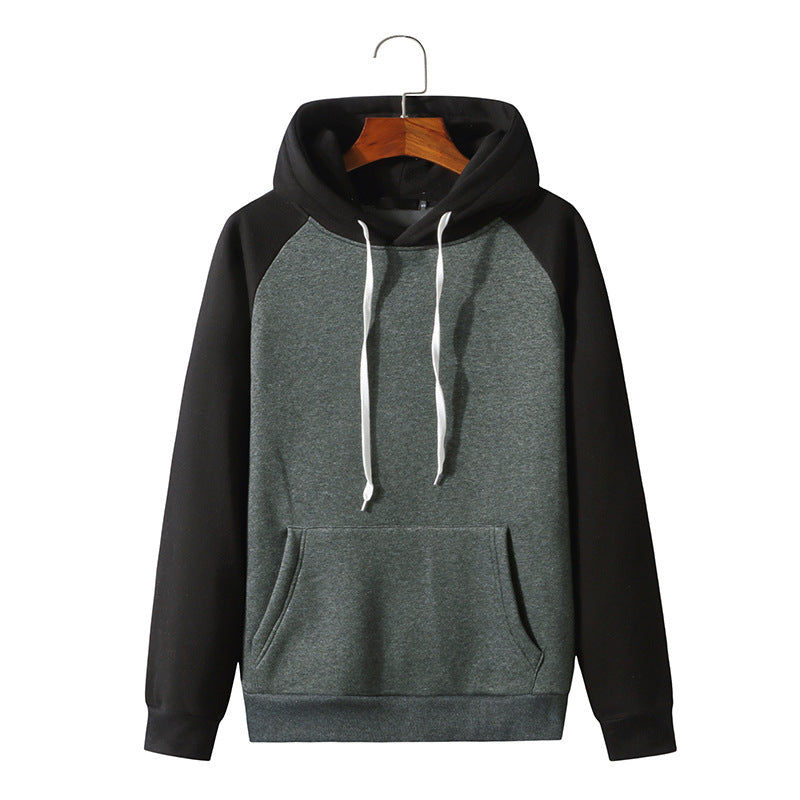 MEN'S Hoodie Raglan Sleeve Pullover