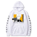 Anime Hoddies Banana Fish Print Loose Hoodie Velvet Padded Hooded Sweatshirt Men and Women