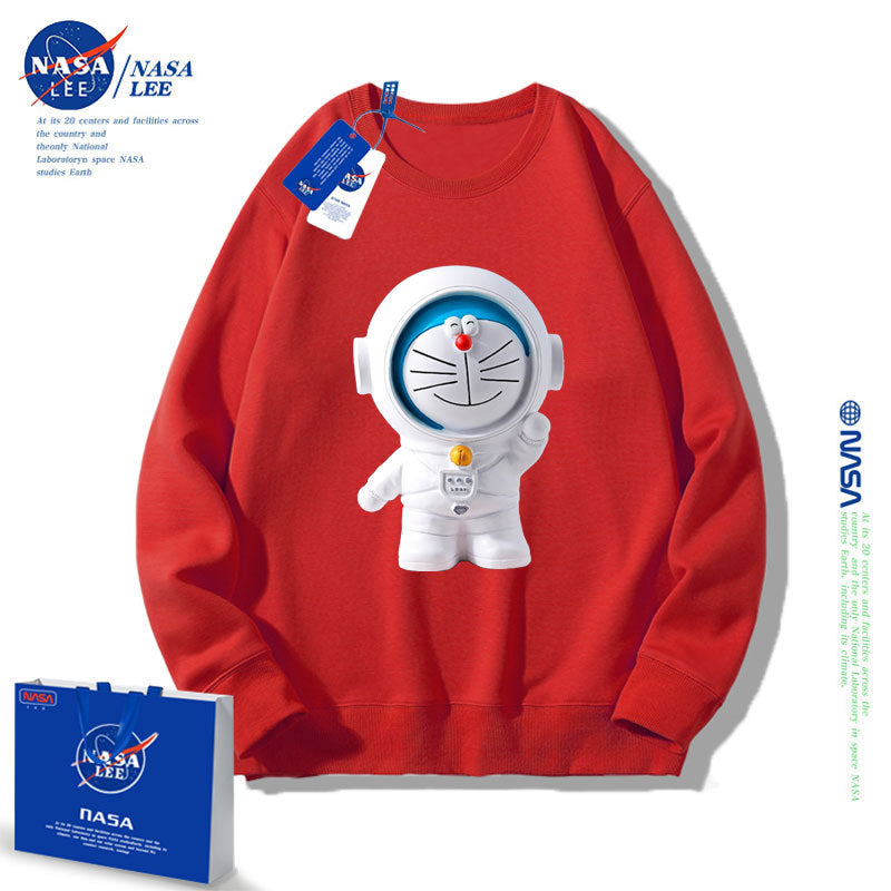Nasa Children Hoodie Nasa Sweater Children 'S Autumn Loose Round Neck