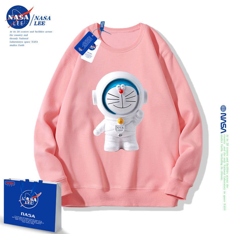 Nasa Children Hoodie Nasa Sweater Children 'S Autumn Loose Round Neck