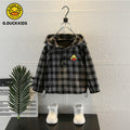 Toddler Boys Jackets Clothes Boy Handsome Hoodie Loose Casual Long Sleeves