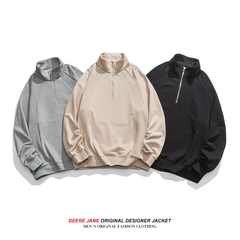 Men Pullover Hoodie Spring Sweater Male Loose Versatile Casual Top
