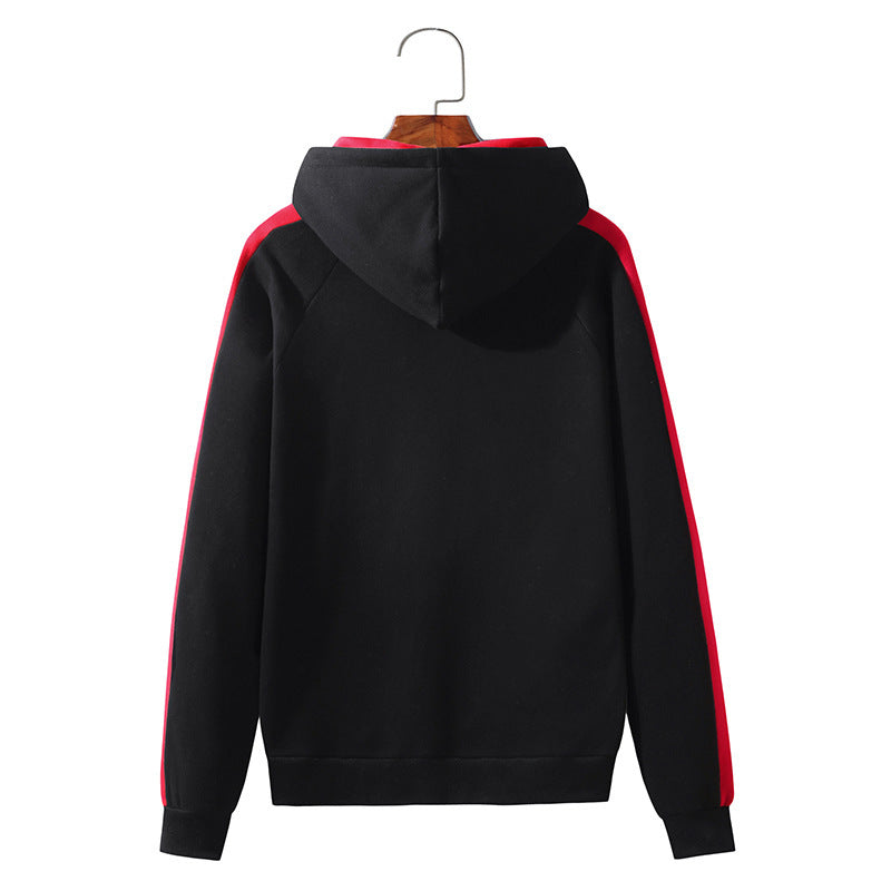 MEN'S Hoodie Raglan Sleeve Loose Multicolor
