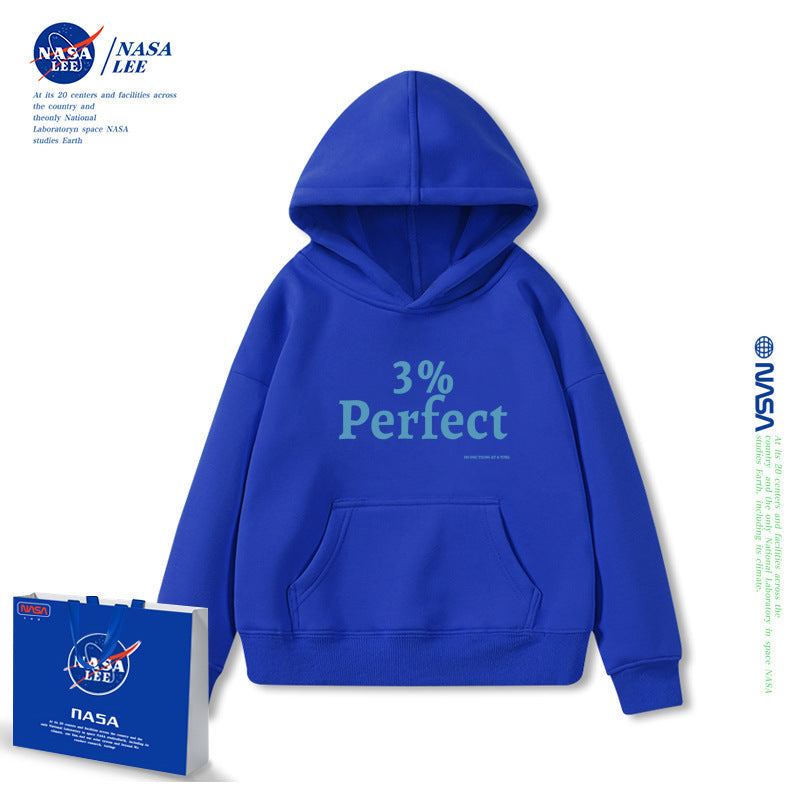Nasa Children Hoodie Nasa Lee Girl'S Hooded Sweatshirt Spring Children'S Clothing Children'S Thickened