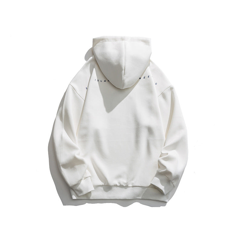 Men's Graphic Hoodies Men's Autumn Printed Casual Hooded Sweater Loose Top
