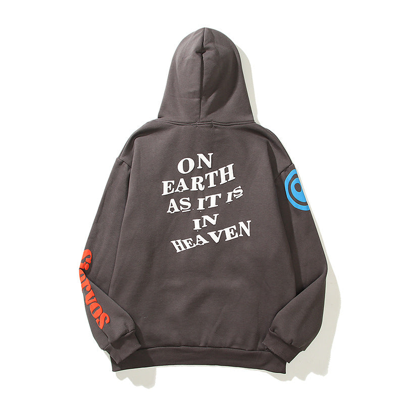 You Must Be Born Again Hoodie Three-Dimensional Printing Loose
